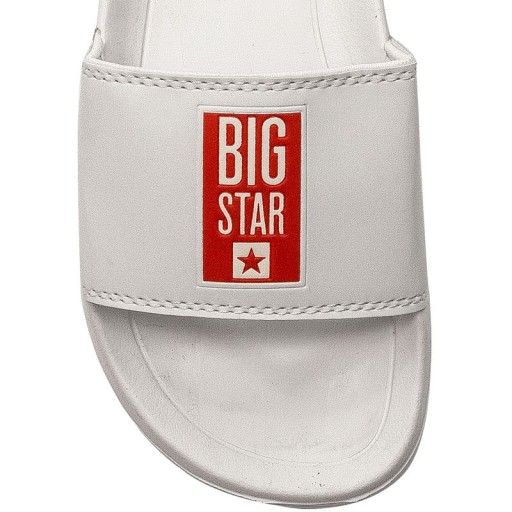 Шлепанцы Big Star FF274A365, белые, размер 38