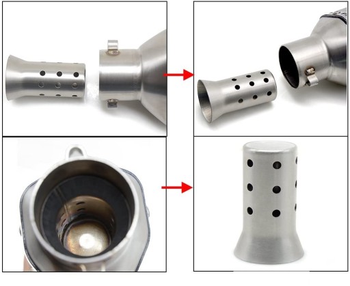 DB KILLER Akrapovic Вставка глушителя 51 мм