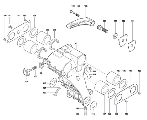 Статор торцовочной пилы Bosch GKS 190, GTS 635-216