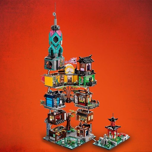 LEGO NINJAGO Городские сады Ниндзяго 71741