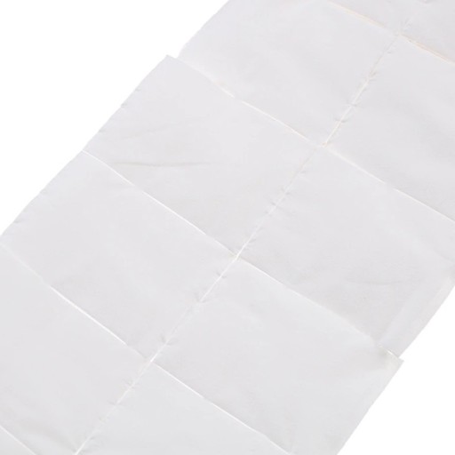 Waciki Bezpyłowe Celulozowe w Rolce Mocne 8 Warstw Manicure 1000 Sztuk
