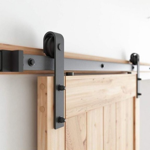 СИСТЕМА РАЗДВИЖНЫХ ДВЕРЕЙ BARN DOOR КОМПЛЕКТ ФУРНИТУРЫ 2 м LOFT RETRO BARNDOOR