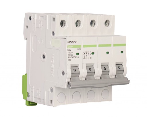 Выключатель-разъединитель Noark Ex6IP 4P 32A 101763 1000 В IP20 32 А
