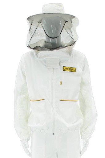 Bluza pszczelarska z siatki z kapeluszem Rozmiar L
