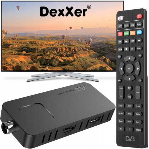 ДЕКОДЕР ТВ-ТЮНЕР HD DVB-T2 HEVC H.265 МИНИ-СТИЛЬ