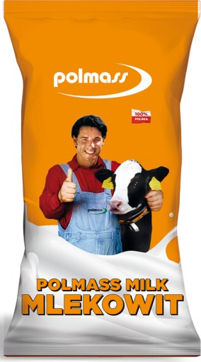 POLMASS MLEKOWIT 20кг Заменительное молоко для телят
