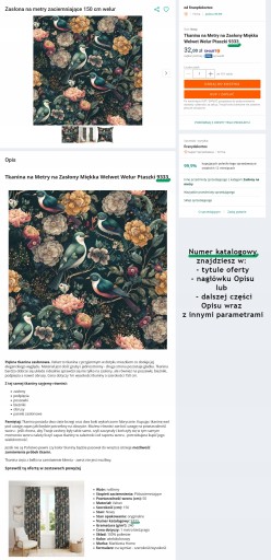 Образцы материалов – комплект из 1–5 шт. - kortina_pl