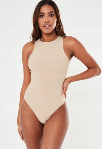 C1I006 MISSGUIDED__MH3 BODY BEZ RĘKAWÓW PRĄŻKI_XXS