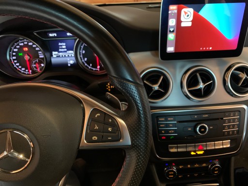CARPLAY ANDROID AUTO MERCEDES GLA CLA CLS A GARMIN
