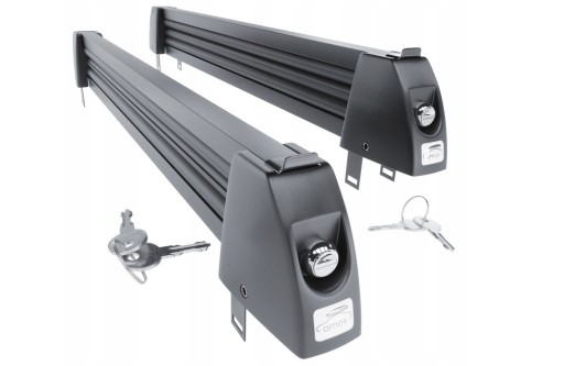 Amos Ski Lock 5 Алюм. Черный
