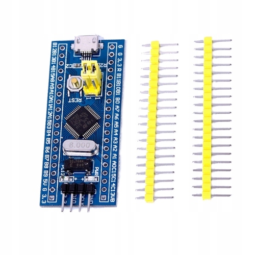 Самая маленькая системная плата STM32F103C6T6.