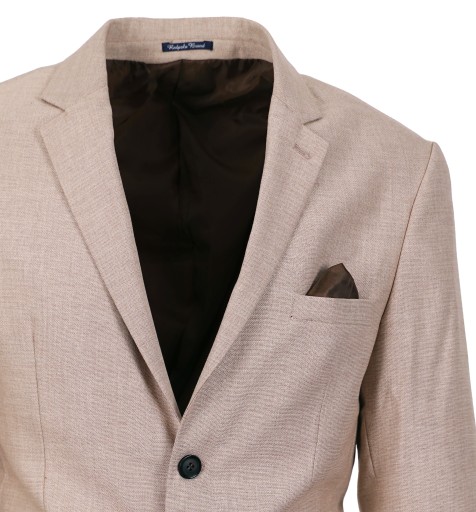 MARYNARKA MĘSKA ELEGANCKA WIZYTOWA BAWEŁNIANA A'LA LNIANA CASUAL TURECKA 56