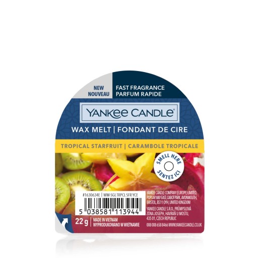 YANKEE CANDLE Воск с ароматом тропических фруктов