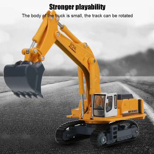 Koparka symulacyjna 1:87 z torami rolkowymi Model