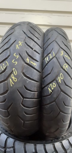 Шина PIRELLI 180/55ZR17 + 120/70ZR17 STRADA