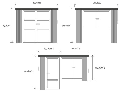 Żaluzja pionowa Vertical Creppe 130 cm x 230 cm