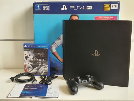 KONSOLA SONY PLAYSTATION 4 PS4 Pro +GHOST OF TSUSHIMA