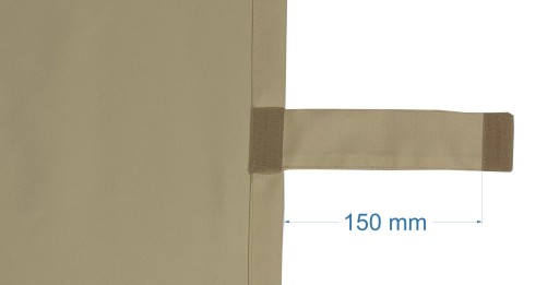Занавески для сада, патио, террасы, перголы, 150 см x 200 см, водонепроницаемые