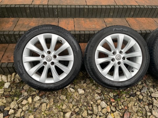 КОЛЕСА АЛЮМИНИЕВЫЕ ДИСКИ 17 5X105 ШИНЫ ASTRA IV J