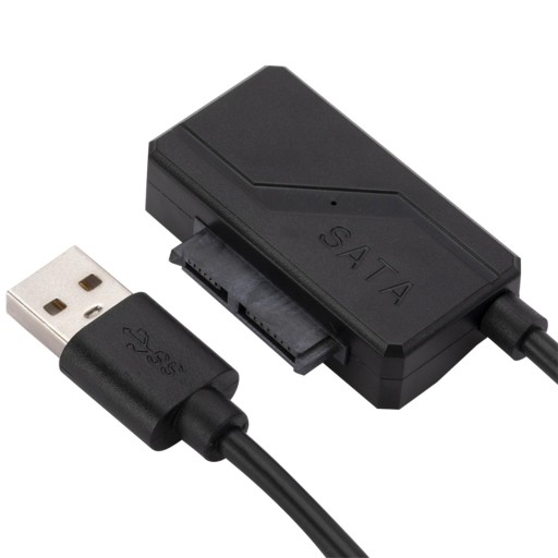 USB 2.0 к SATA 7+6 13-контактный кабель для компакт-дисков для ноутбука