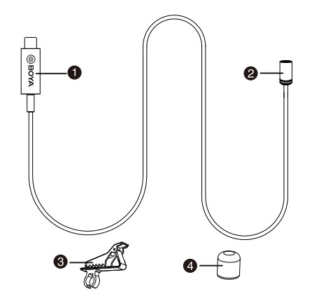 Boya BY-M3 — петличный микрофон с разъемом USB-C