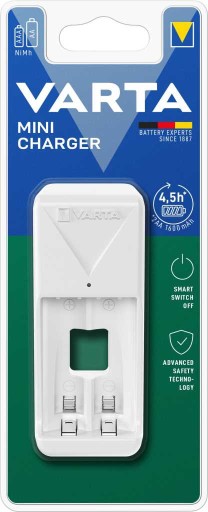 Varta MINI CHARGER 57656 AA, зарядное устройство типа ААА