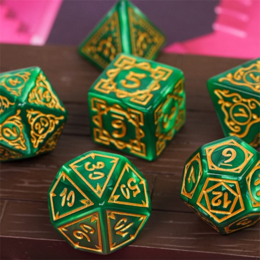 НАБОР DRUID MAGIC ИЗ 7 КУБИКОВ ДЛЯ РПГ