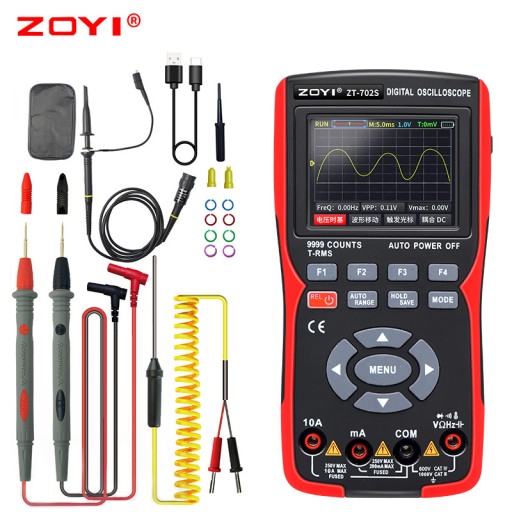 Цифровой осциллограф-мультиметр ZOYI style ZT-702S