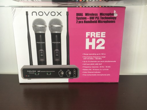 Двойной беспроводной комплект Novox FREE H2