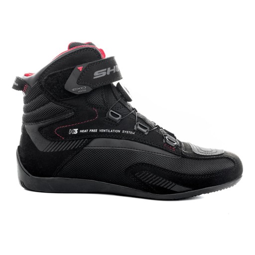 Krótkie buty SHIMA EXO VENTED BLACK czarny GRATISY