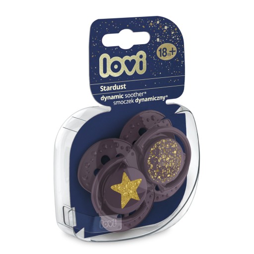 Соска LOVI STARDUST SOOTHING 18м+ 2 шт.