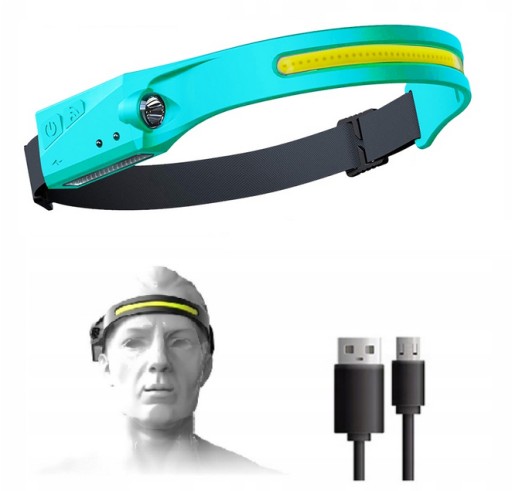 LED USB COB ФАРА АККУМУЛЯТОРНАЯ ФАРА