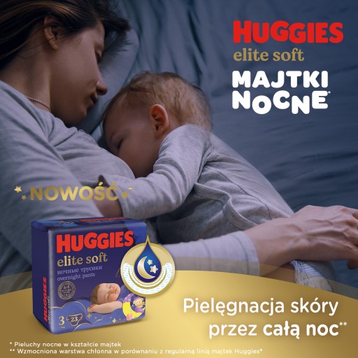 Ночные подгузники HUGGIES Soft Pants 3 6-11кг 23с