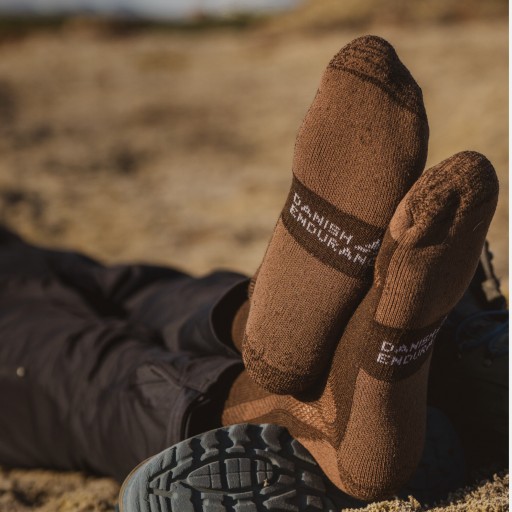 Носки Merino DANISH ENDURANCE, термоактивные, треккинговые, 3 пары, 39–42