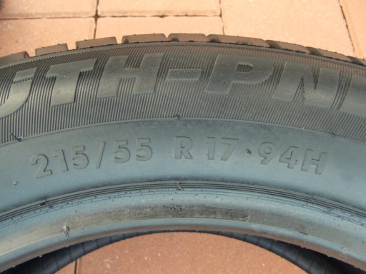 ZESTAW 4szt OPONY LETNIE 215/55R17 komplet CICHE