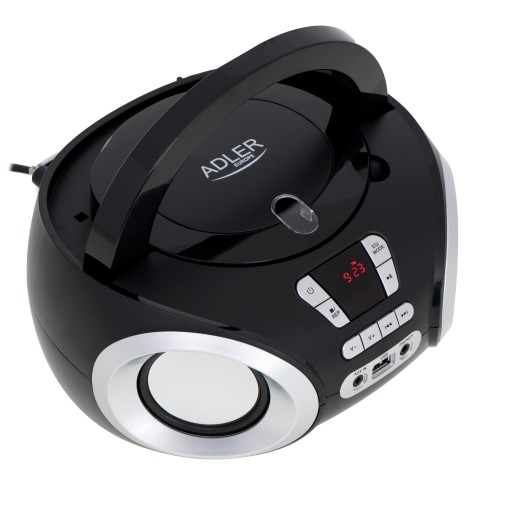 РАДИОПЛЕЕР БУМБОКС CD-MP3 USB ADLER AD1181