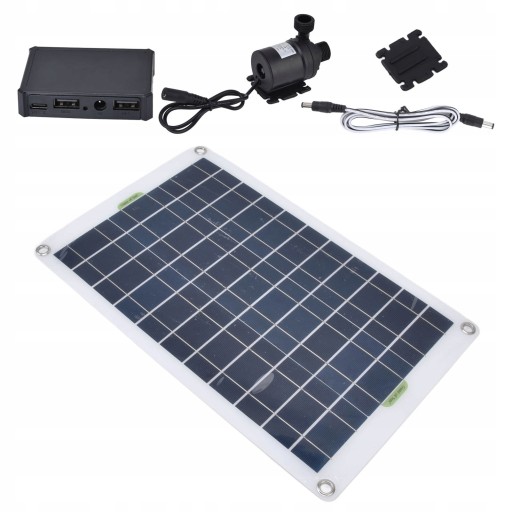 SOLARNA POMPKA POMPA DO WODY 50W 12V 800L/H