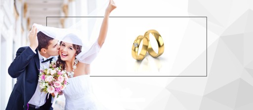 Золотые обручальные кольца 330 пр.333 СЕРДЕЧКИ