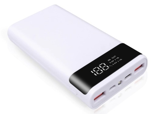 Чехол PowerBank на 6 ячеек 18650 USB Micro USB C