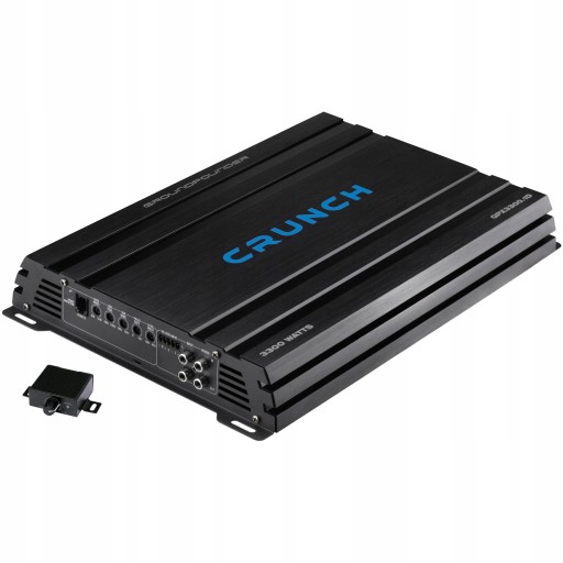 Усилитель Crunch GPX3300.1D 1650 Вт RMS 1 Ом + пульт ДУ