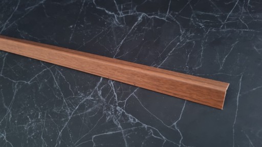 KĄTOWNIK PCV Osłona PVC NAROŻNIK 40x40mm ORZECH CZERWONY 250cm
