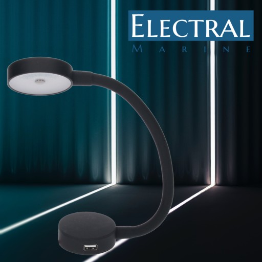 Лампа ДЛЯ КАМЕРЫ ЯХТЫ LED 2W 12/24V USB MATT
