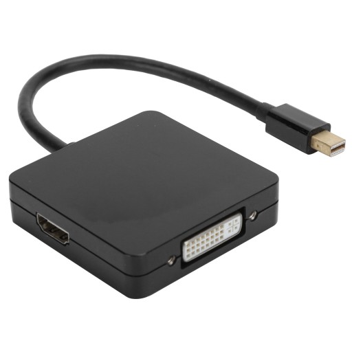 Адаптер HDMI Mini DP-DP DVI 3-в-1, кабель 1080P