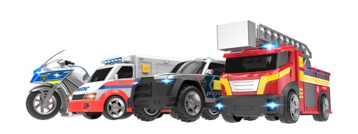 DUMEL CITY FLEET СПАСАТЕЛЬНЫЕ МАШИНЫ Полицейская охрана Вертолет скорой помощи 3+