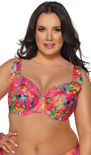 Biustonosz kąpielowy soft Ava SK 192 75B raspberry charm