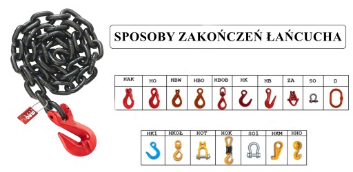 ПОВОРОТНАЯ ЦЕПЬ Ø 8 мм 2 т 2000 кг G80 ОДОБРЕНИЕ CE