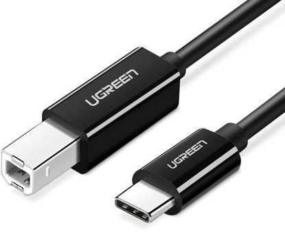 КАБЕЛЬ UGREEN USB C-USB B 2.0 ДЛЯ СКАНЕР-ПРИНТЕРА КАБЕЛЬ 480 МБ/С 1М