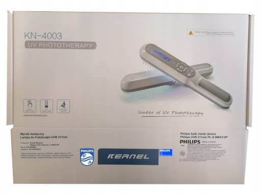 UVB-лампа 311 нм PHILIPS псориаз витилиго атопический дерматит очаговая алопеция KERNEL