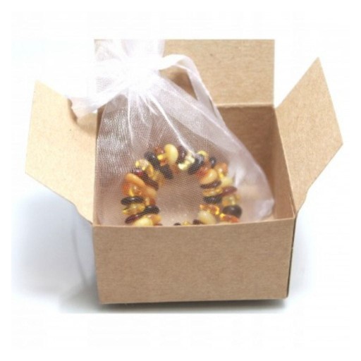 AMBER CORALS НАТУРАЛЬНОЕ колье из янтаря