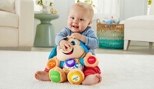 ИНТЕРАКТИВНАЯ игрушка для щенка FISHER PRICE